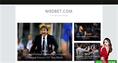 Desktop Screenshot of m9dbet.com