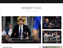 Tablet Screenshot of m9dbet.com